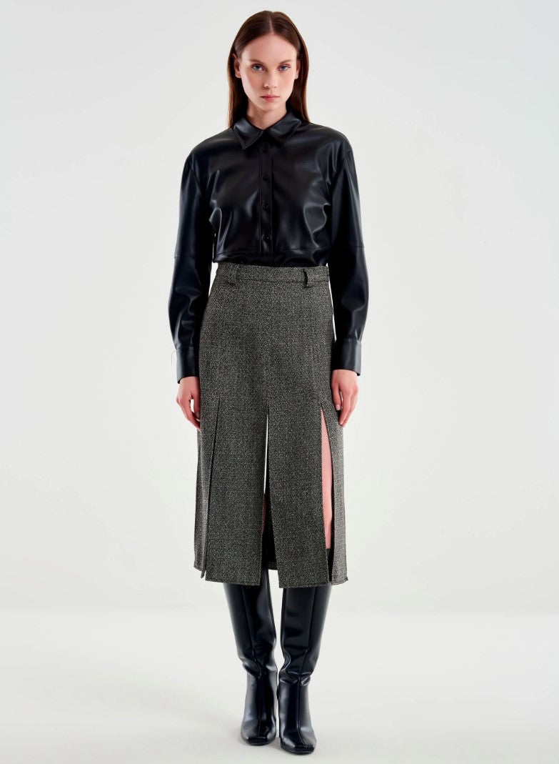 Midi rok met splits Vicolo image 3