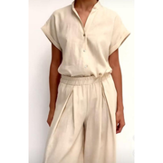 Linnen Wide Leg Pantalon Kikisix – Luchtig, Stijlvol & Onmisbaar