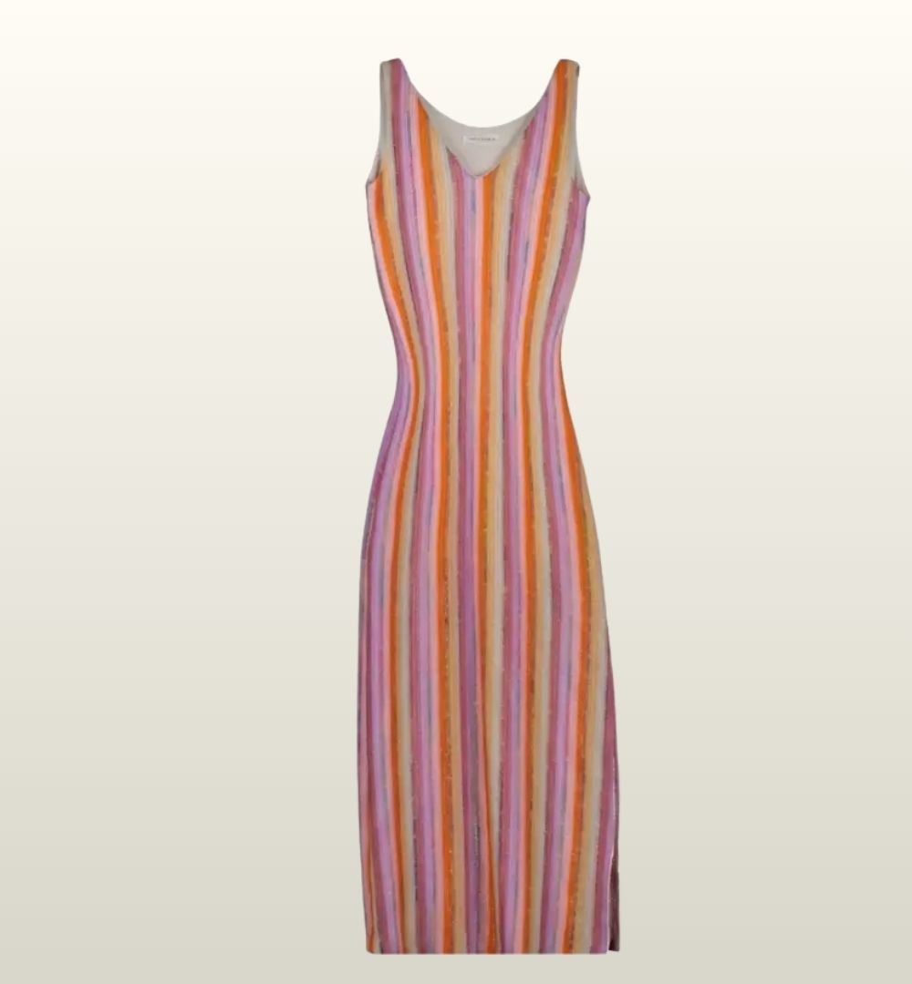 Brenda Zomerjurk – Amélie Amélie | Elegante Dames Jurk met Gehaakte Details image 1