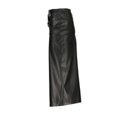 Elegant Lerenlook Rok Malmo – Amélie Amélie in Zwart & Bordeaux