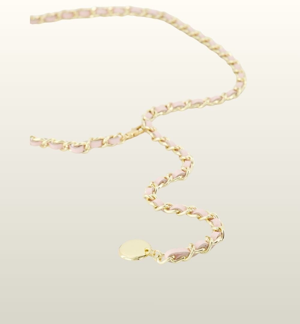 Josh Ketting Riem – Elegante Leren Taille- en Broekriem van Teatro Fashion