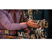 Buffelhoorn armbandenset 7 stuks, Mat (Joyline-Creations
