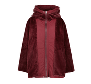 Jas Irreversible – Amélie Amélie | Omkeerbare Regenjas Bordeaux