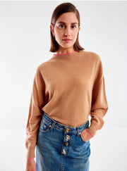 Trui Camel Mixed Cashmere Vicolo