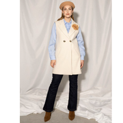 Jeans Flared Comfort (Blu Scuro) Mealys