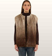 Gilet Pelliccia Le Sarte del Sole | Luxe Bontgilet Dames