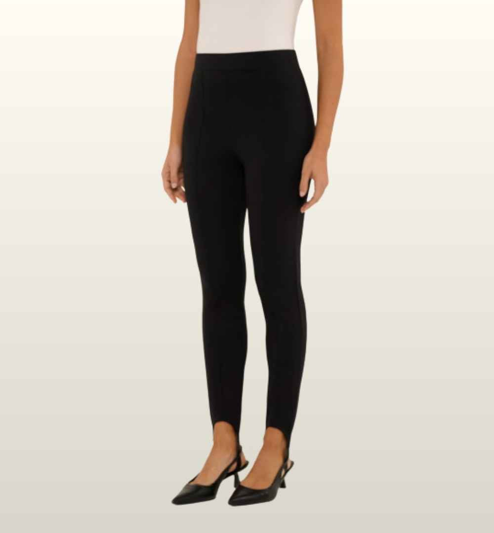 Jogpantalon met Elastische Enkelband en Luxe Stretchstof – Le Sarte Del Sole