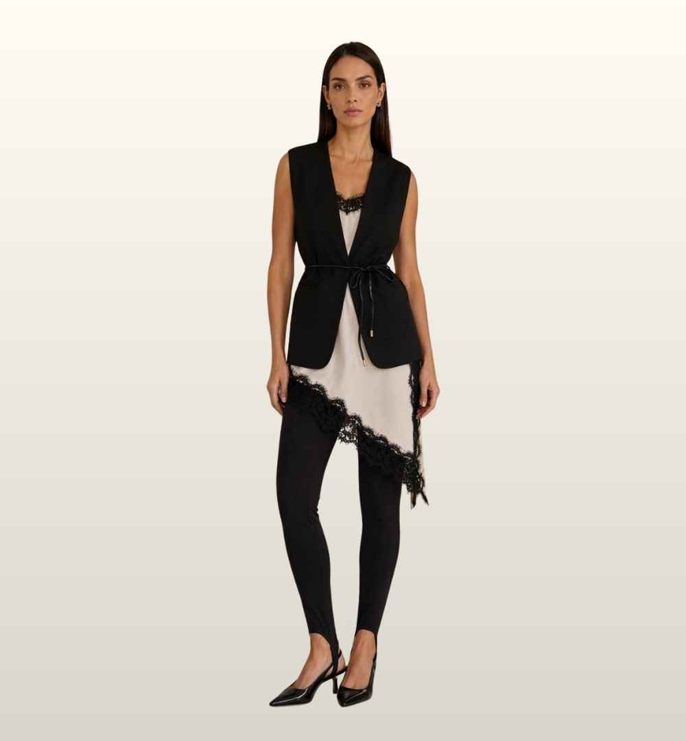 Slipdress Top met Kant | Le Sarte del Sole