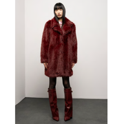 Bordeaux Bontjas Dames-3/4 Lengte | Mironce