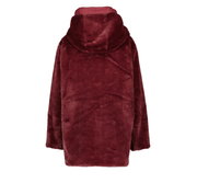 Jas Irreversible – Amélie Amélie | Omkeerbare Regenjas Bordeaux