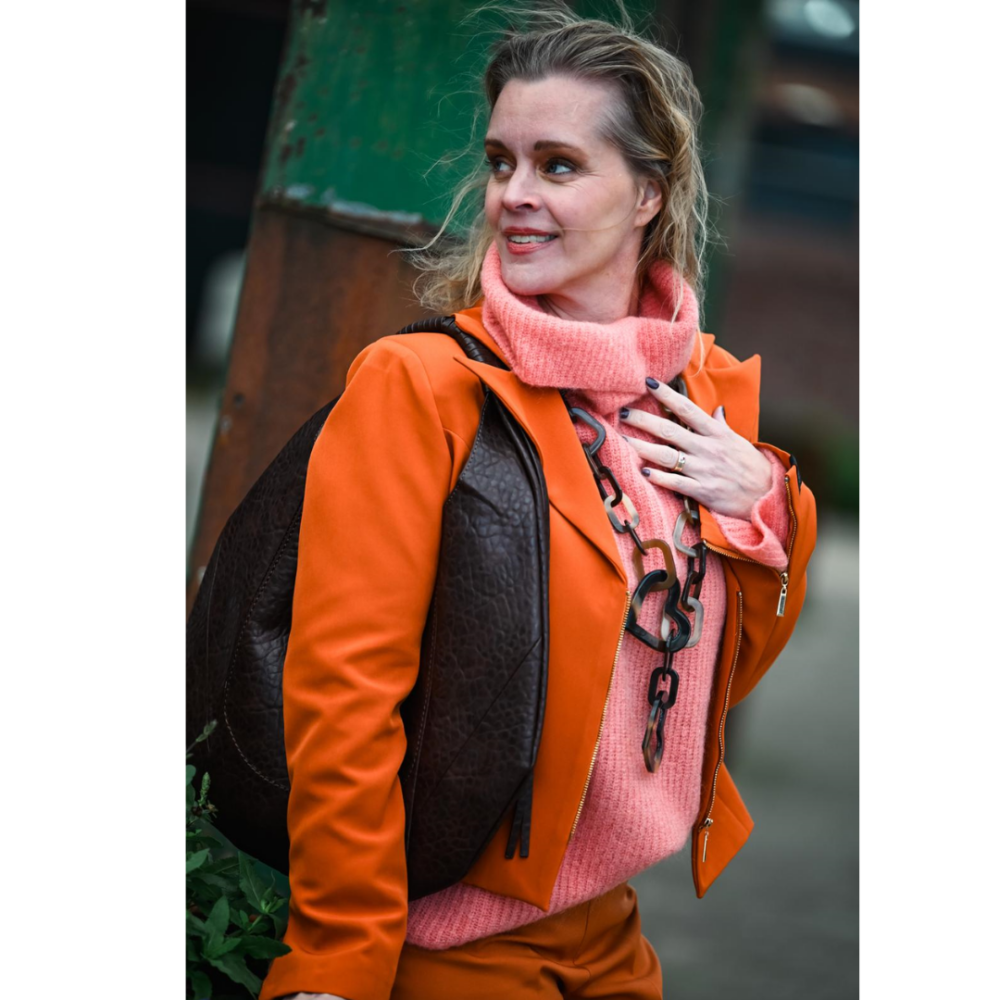 Hartenketting buffelhoorn, Glans finish (Joyline-Creations)