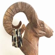 Armbanden buffelhoorn 7 st. Rond (Joyline-Creations)