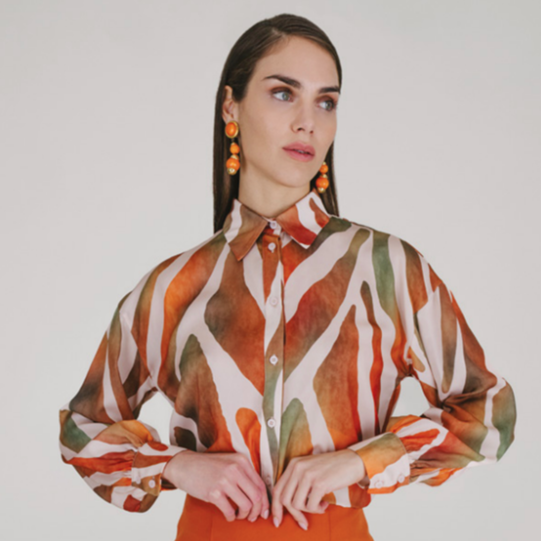 Blouse Jungle Print Jhenit image 0