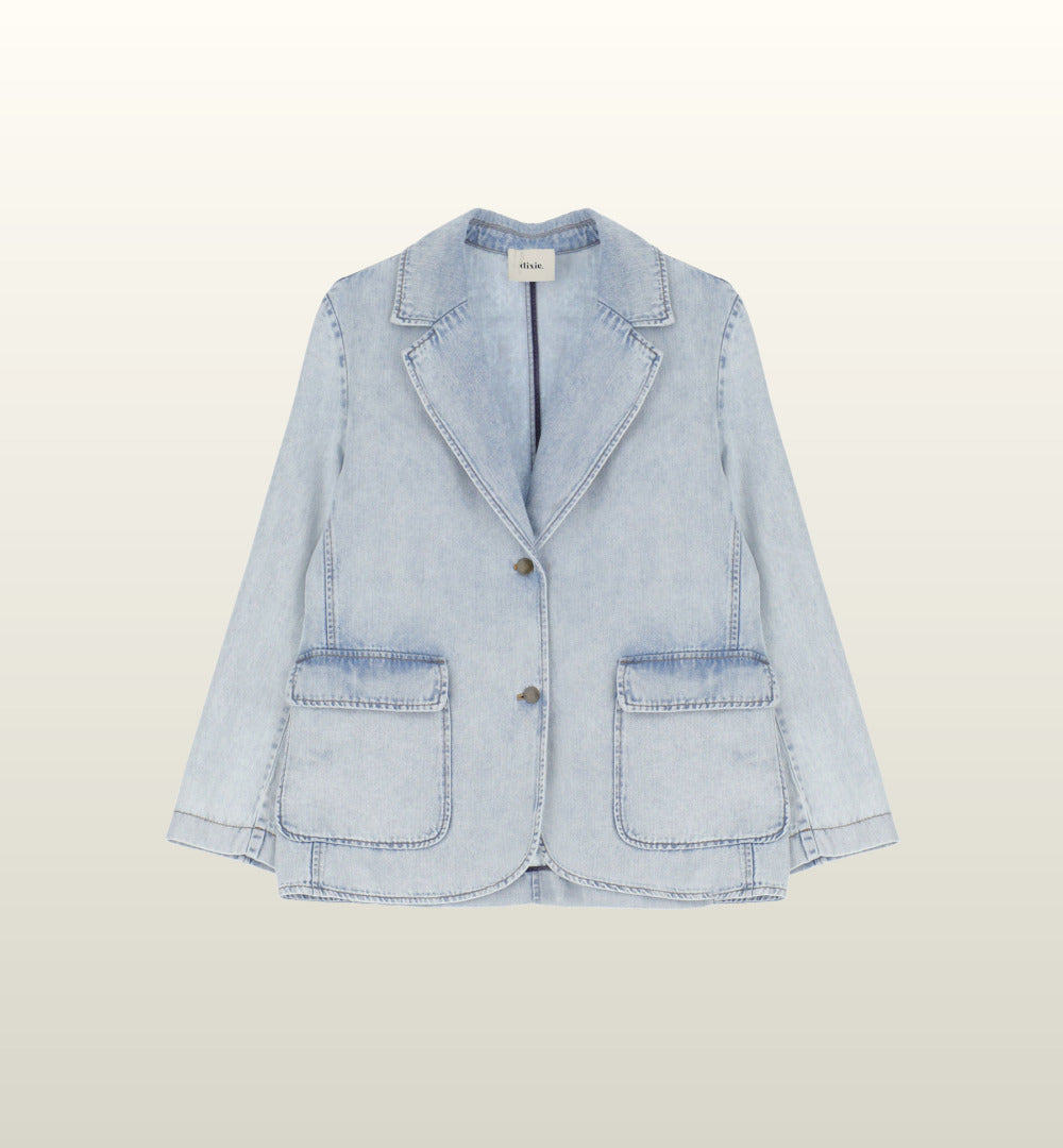 Trendy Jeans Blazer | Dixie