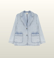 Trendy Jeans Blazer | Dixie