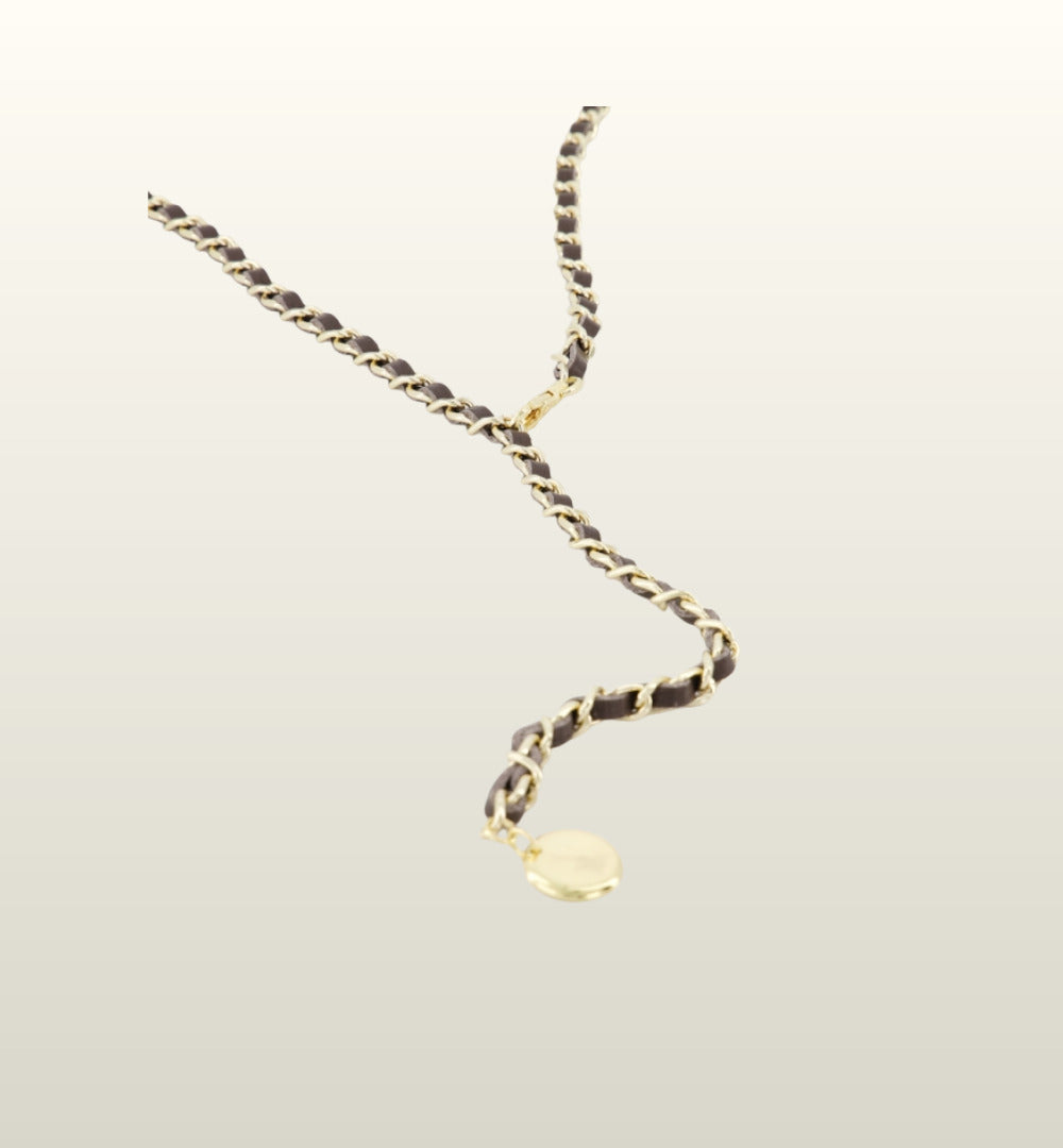 Josh Ketting Riem – Elegante Leren Taille- en Broekriem van Teatro Fashion image 1