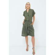 Linnen Wide Leg Shorts Kikisix – Chic, Comfortabel & Combinatiekracht