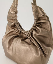Leonora Schoudertas Sauvage Metallic Leer – Brons & Goud – Luxe Dames Tas