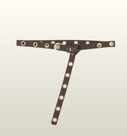 Avery Riem – Soepele Leren Damesriem met Goudkleurige Gesp van Teatro Fashion