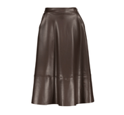 Rok New Maria Leather Look – Amélie Amélie | Elegante A-lijn