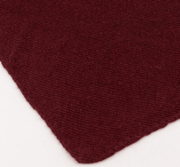 Kaia – Luxe Uni Sjaal – Greencash Eco Cashmere – Bordeaux & Butter Yellow