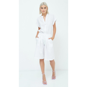 Linnen Wide Leg Shorts Kikisix – Chic, Comfortabel & Combinatiekracht