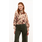Blouse Bloem (Trendy met Knoopdetail) Mironce