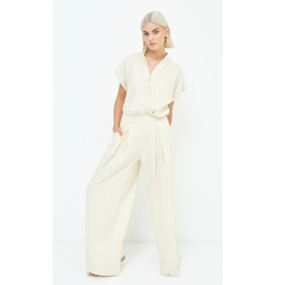 Linnen Wide Leg Pantalon Kikisix – Luchtig, Stijlvol & Onmisbaar image 2