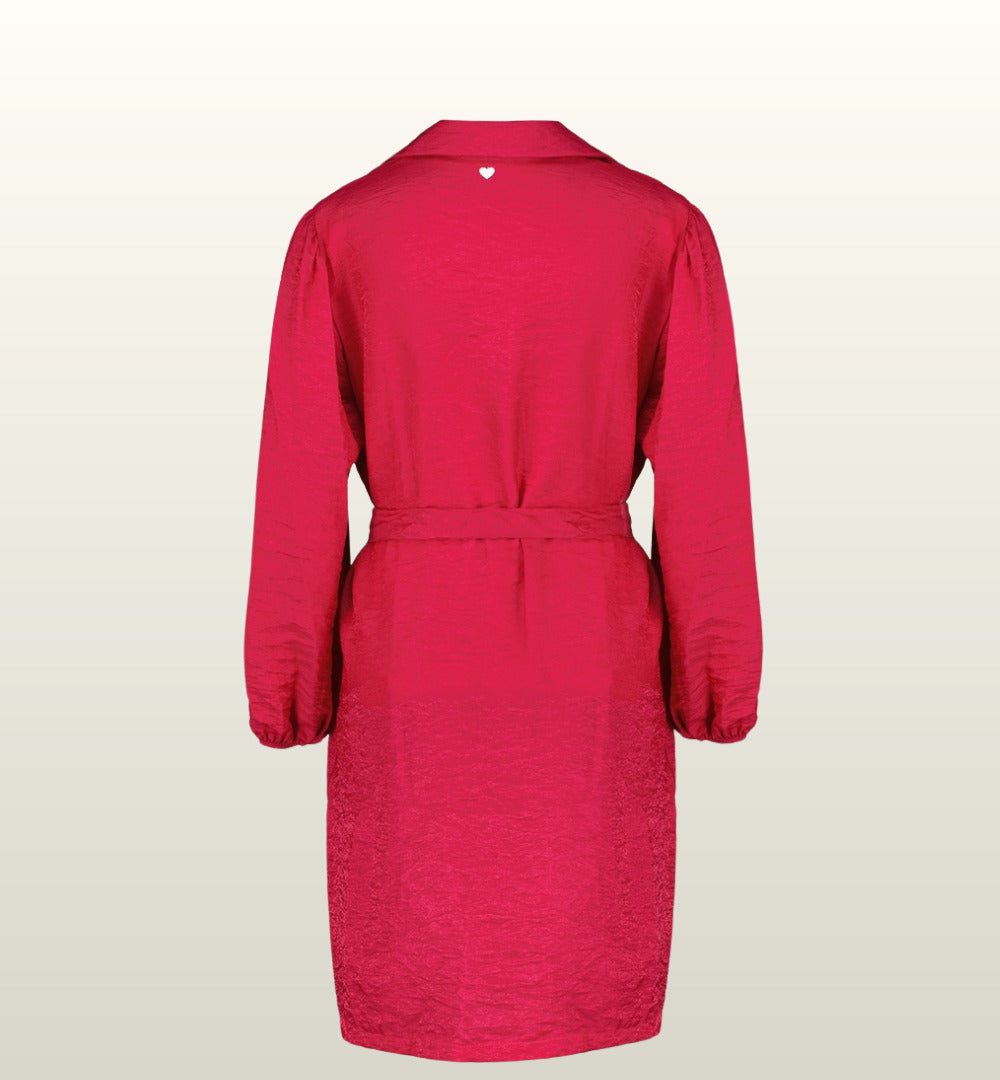 Jurk Clemence van Amélie Amélie – Fuchsia image 1