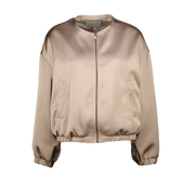 Bomberjack Acosse Light Taupe & Bordeaux | Amélie & Amélie