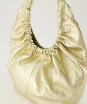 Leonora Schoudertas Sauvage Metallic Leer – Brons & Goud – Luxe Dames Tas