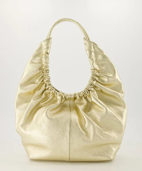 Leonora Schoudertas Sauvage Metallic Leer – Brons & Goud – Luxe Dames Tas