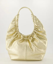 Leonora Schoudertas Sauvage Metallic Leer – Brons & Goud – Luxe Dames Tas