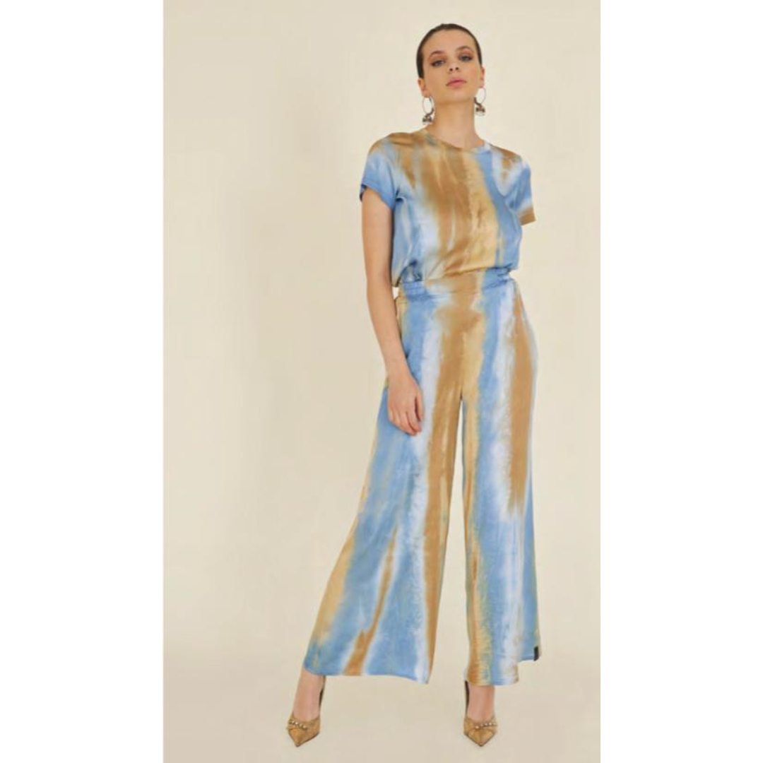 Tie Dye (pesca/polvere) damespantalon – Jhenit  image 3