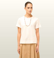 Basic Katoenen T-Shirt – Le Sarte del Sole | Casual Chic Essential