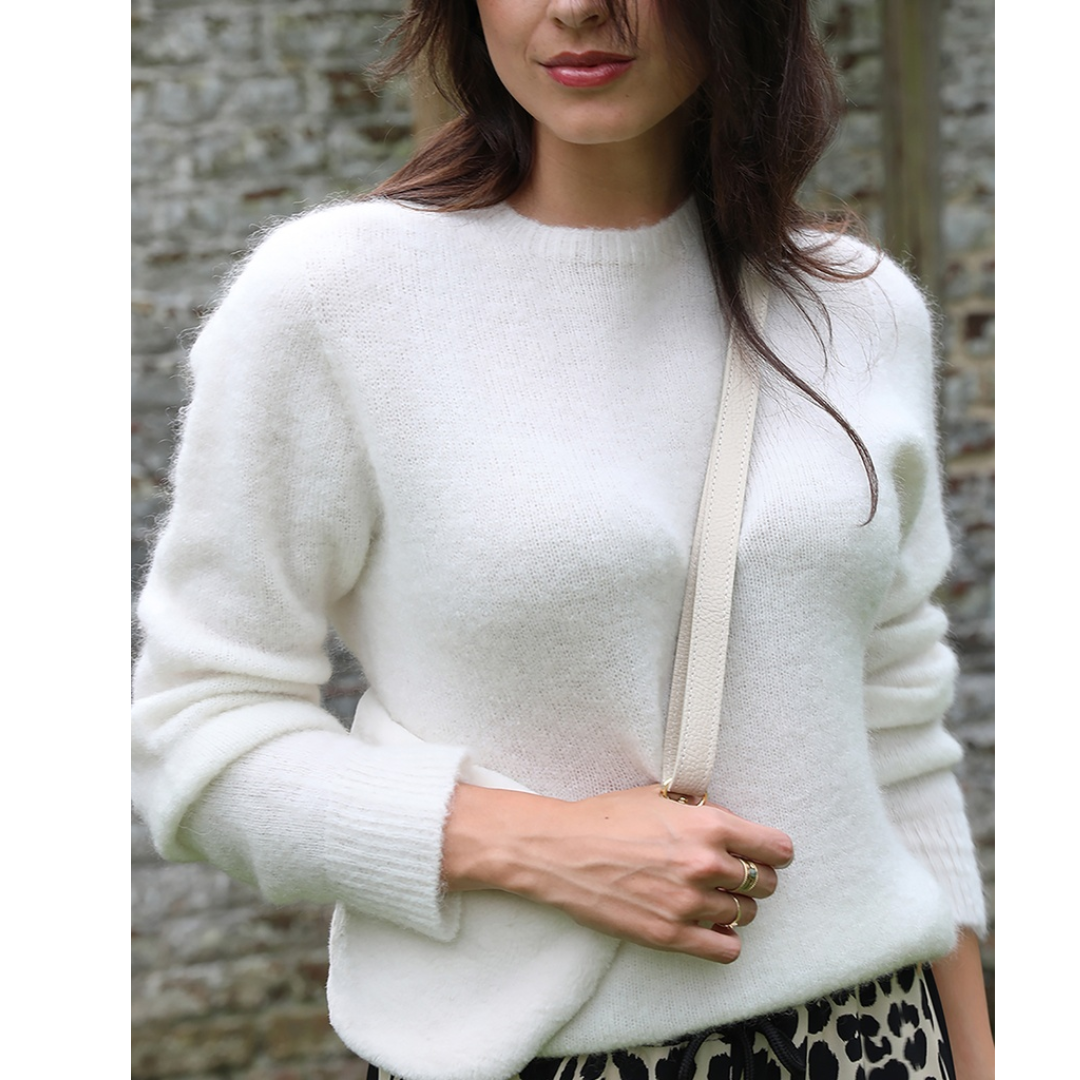 Trui Bassano in Offwhite Amélie Amélie