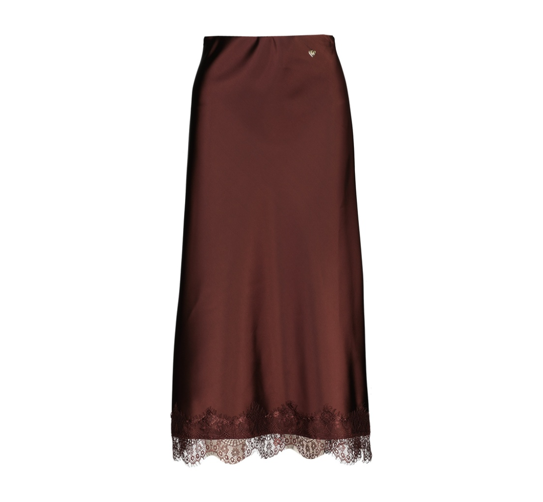 Alessia Party Rok – Bordeaux & Choco | Amélie Amélie
