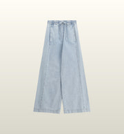 Wide-Leg Jeans Pantalon met Hoge Taille | Dixie