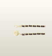 Josh Ketting Riem – Elegante Leren Taille- en Broekriem van Teatro Fashion