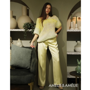 Trui Afrodité  (Frisse Voorjaarsstijl met V-hals) Amélie Amélie