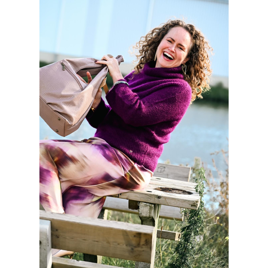 De Tas van Eco Leer (glans) Mandoline