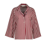 Blouse Stripes Acapulco – Bordeaux | Amélie & Amélie
