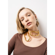 Lange Aansluitende Choco Jurk – Elegant & Comfortabel | Mironce