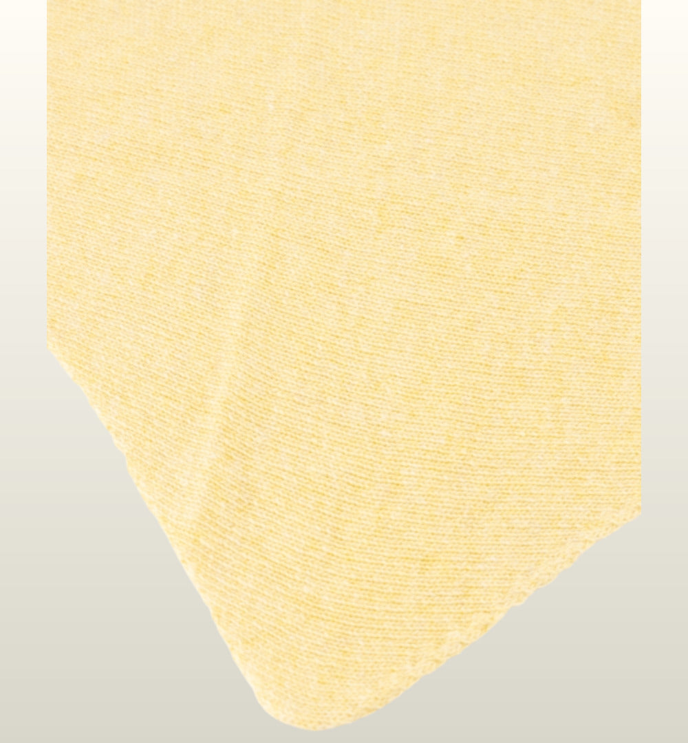 Kaia – Luxe Uni Sjaal – Greencash Eco Cashmere – Bordeaux & Butter Yellow image 3