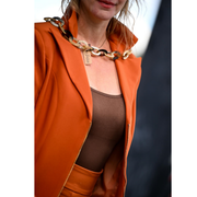Handgemaakt buffelhoorn collier met een twist (Joyline-Creations)